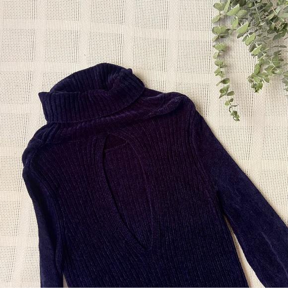 Free People Turtleneck Back Keyhole Winter Dress - Picture 3 of 7